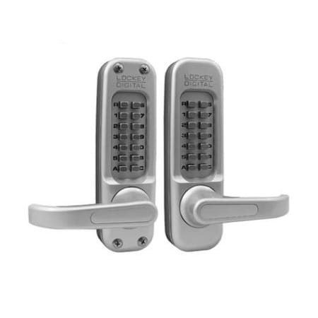 Lockey Mechanical Keyless Heavy Duty Lever Lock Double Combination Oil Rubbed Bronze 1150DC-OB